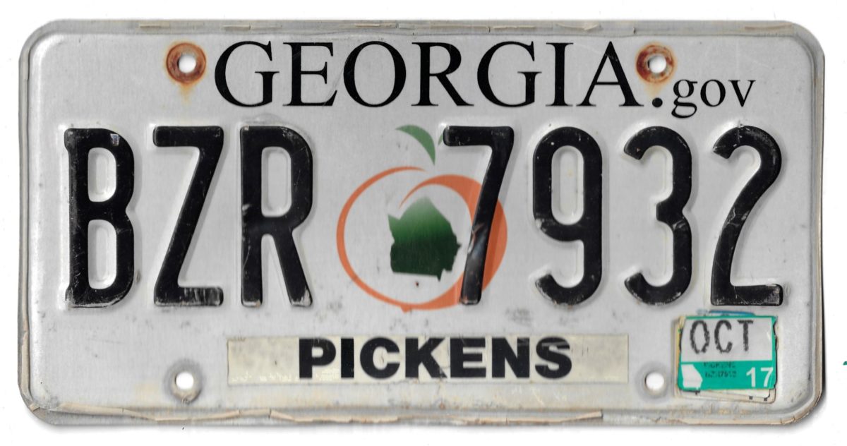 2017 GEORGIA BZR7932