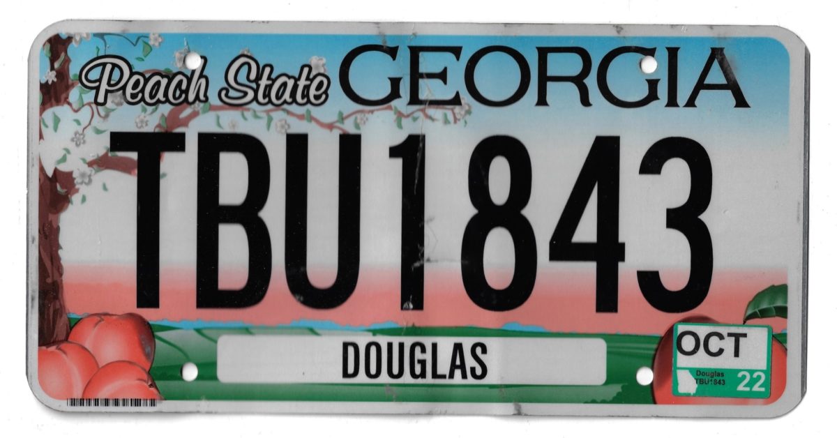 2022 GEORGIA TBU1843
