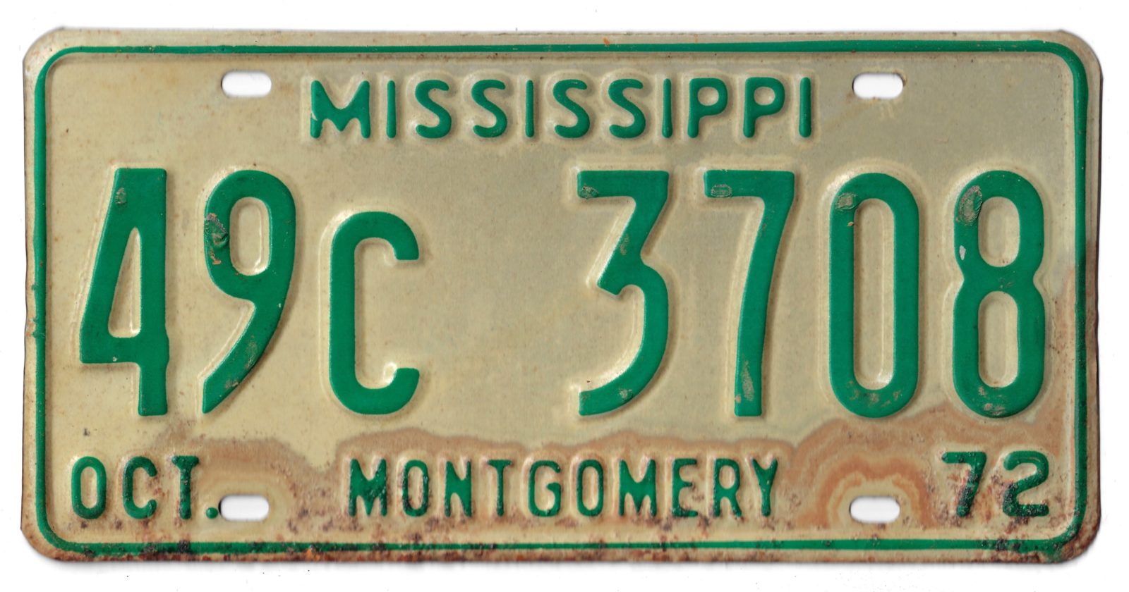 1972 MISSISSIPPI 49C3708