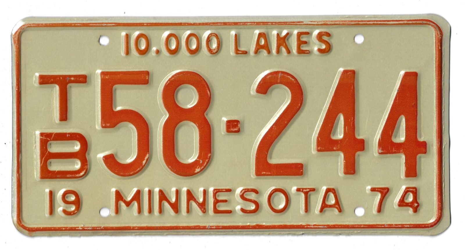 1974 MINNESOTA TB58244