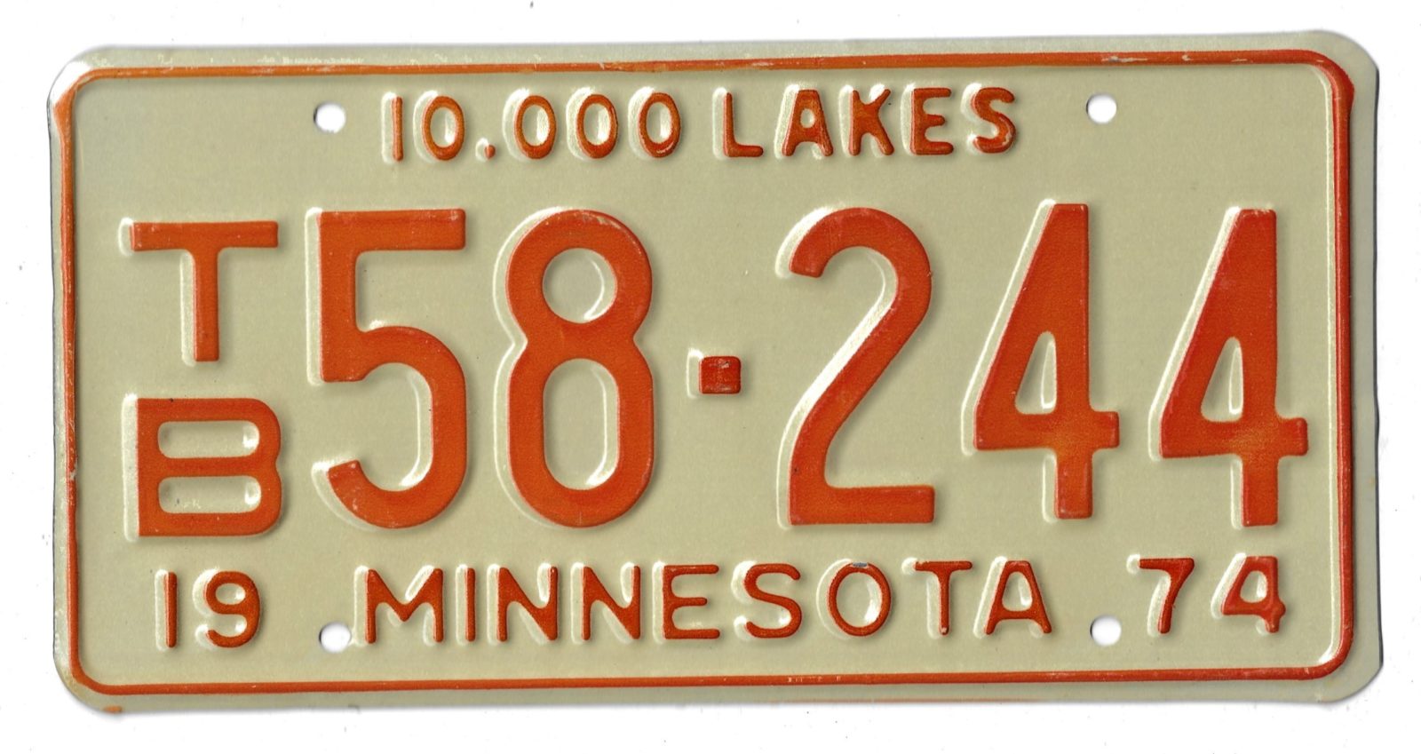 1974 MINNESOTA TB58244