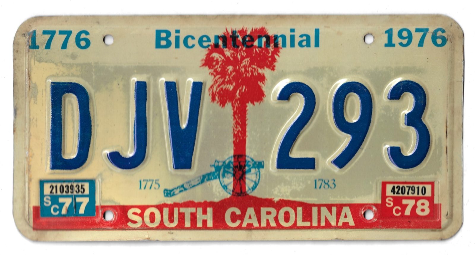 1976 SOUTH CAROLINA DJV293