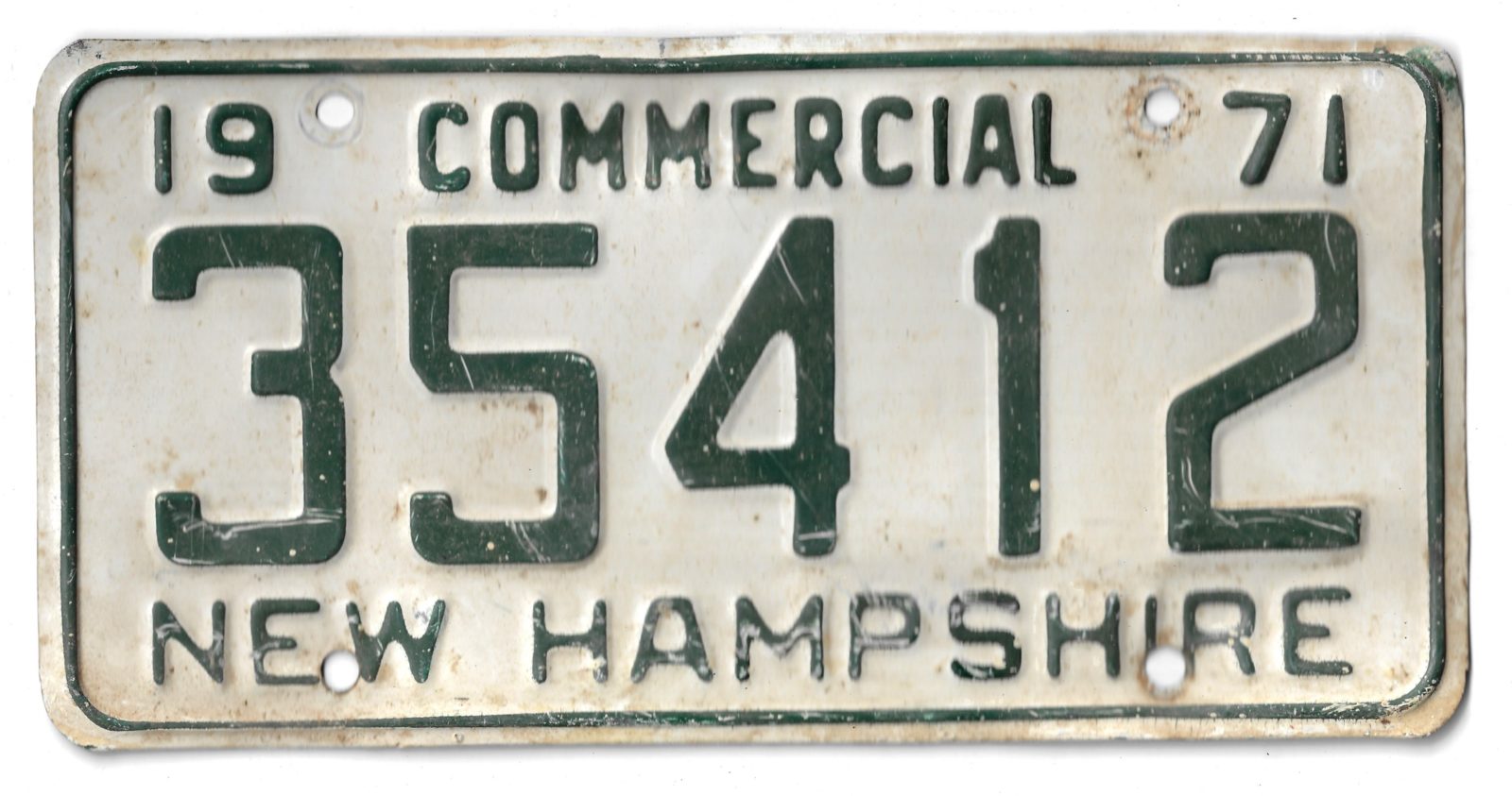 1971 NEW HAMPSHIRE 35412