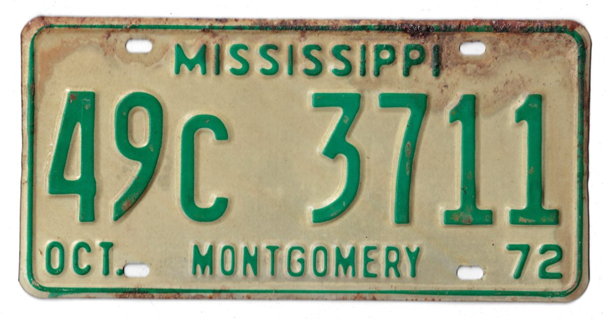 1972 MISSISSIPPI 49C3711