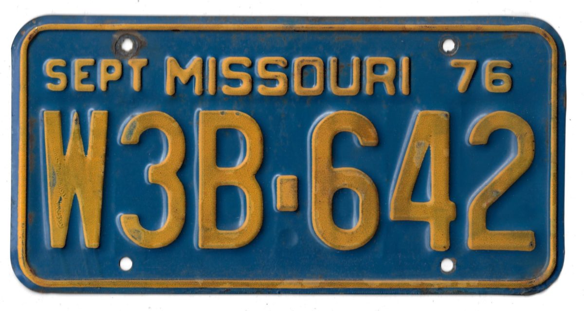 1976 MISSOURI W3B342