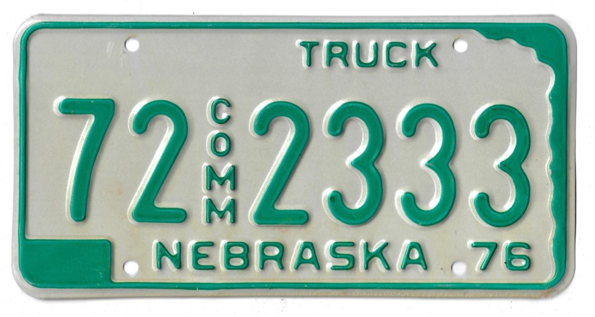 1976 NEBRASKA 722333 COMM