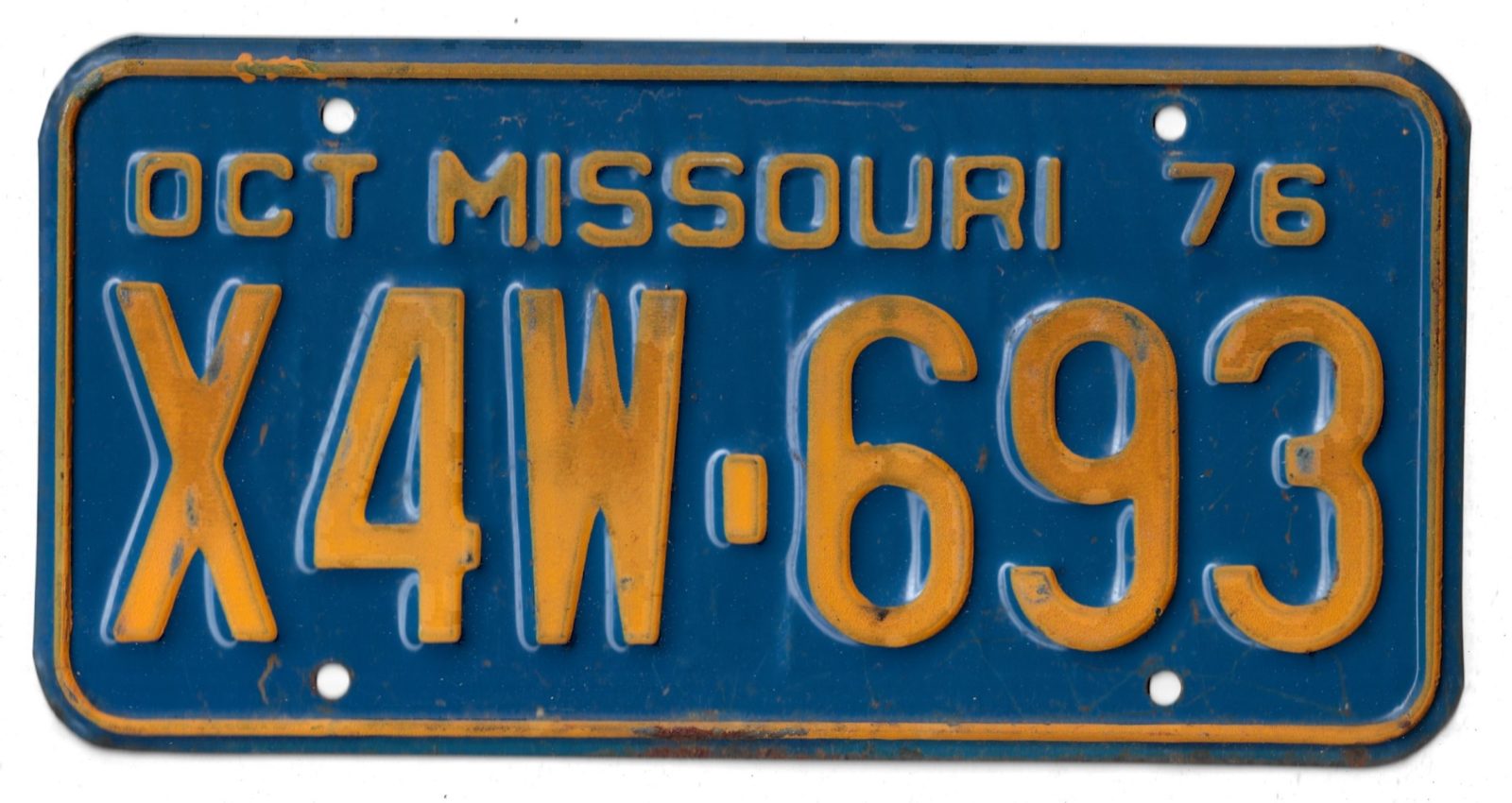 1976 MISSOURI X4W693