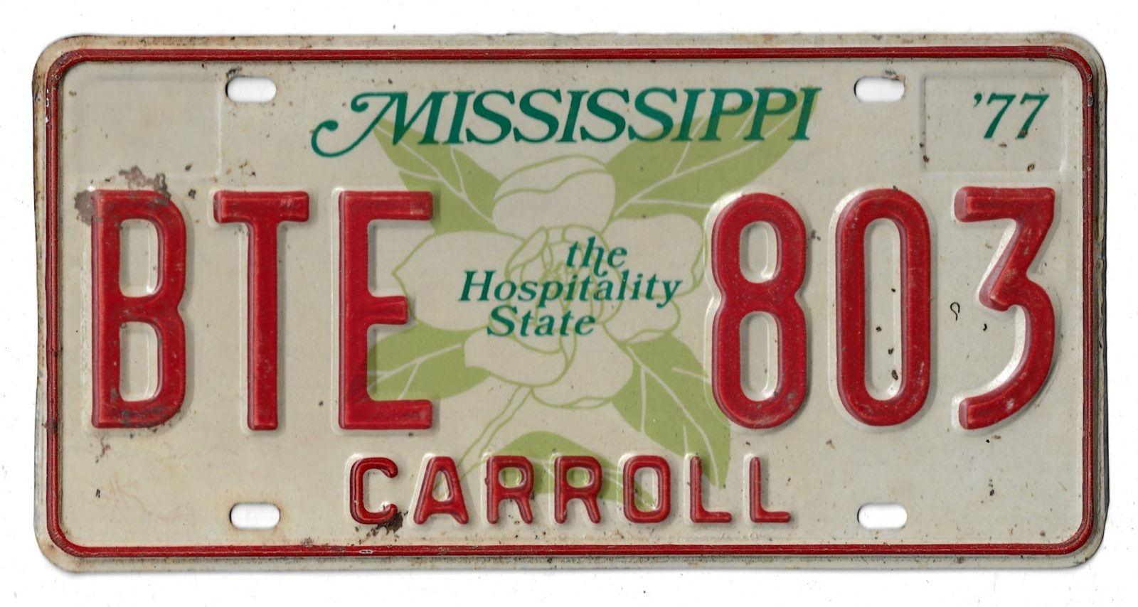 1977 MISSISSIPPI BTE803 CARROLL