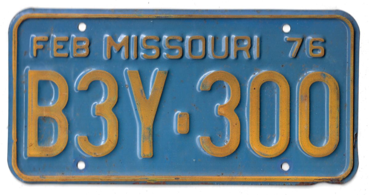 1976 MISSOURI B3Y300