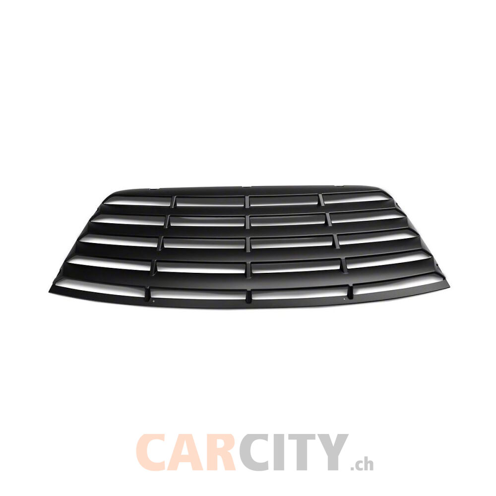 Rear Window Louvers Matte black Dodge Challenger 2015-2023