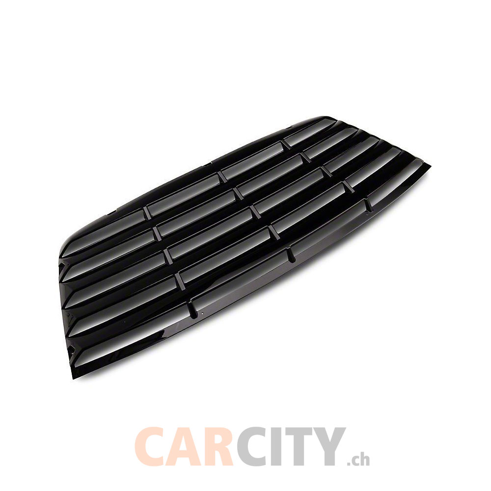 Rear Window Louvers Gloss black Dodge Challenger 2008-2023