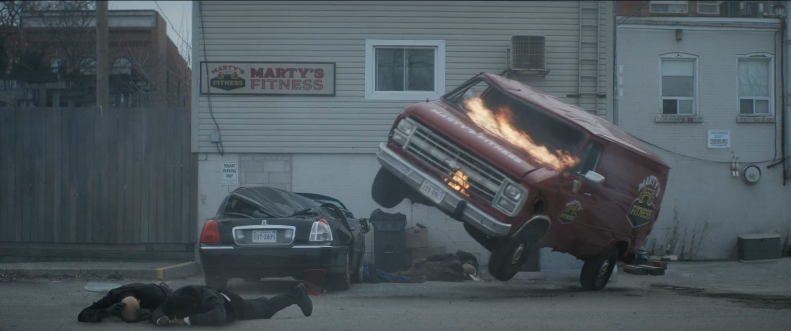 THE MAN FROM TORONTO Marty's Van License Plate Original – Image 3