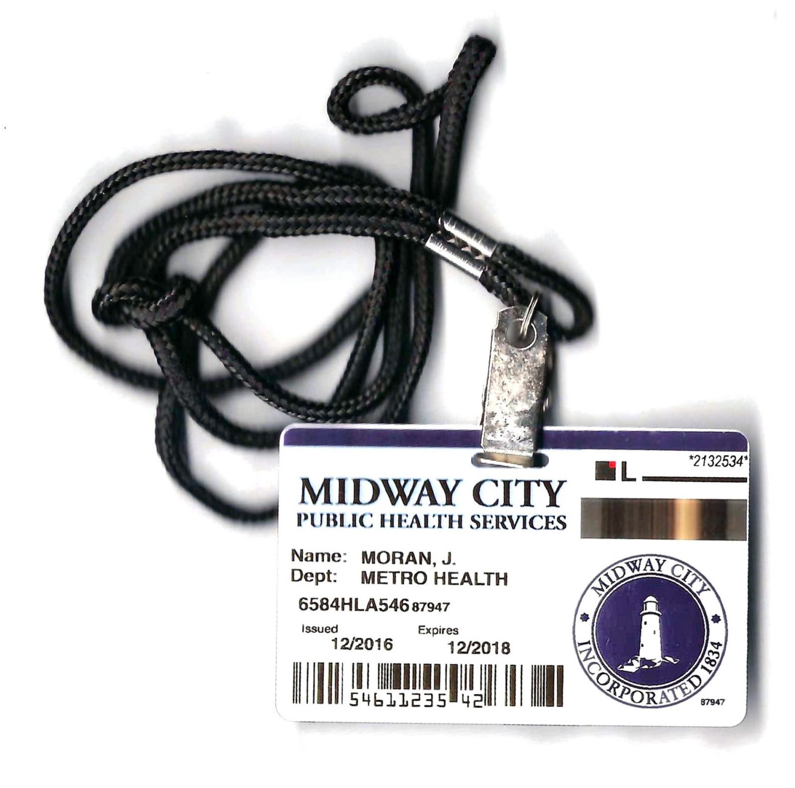 SUICIDE SQUAD Midway City ID TV Prop – Image 2