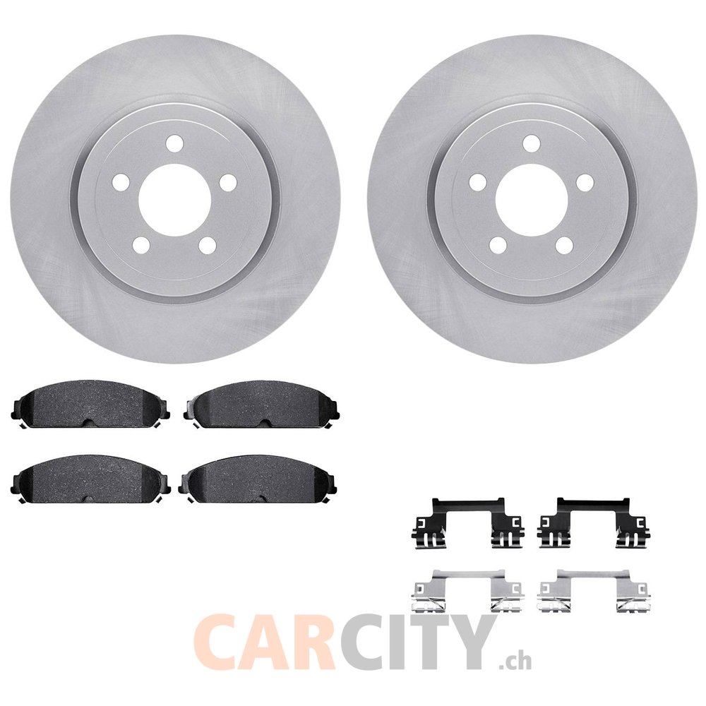 DYNAMIC FRICTION 651239108 OE-Kit 5000 Disques de frein avec plaquettes de frein