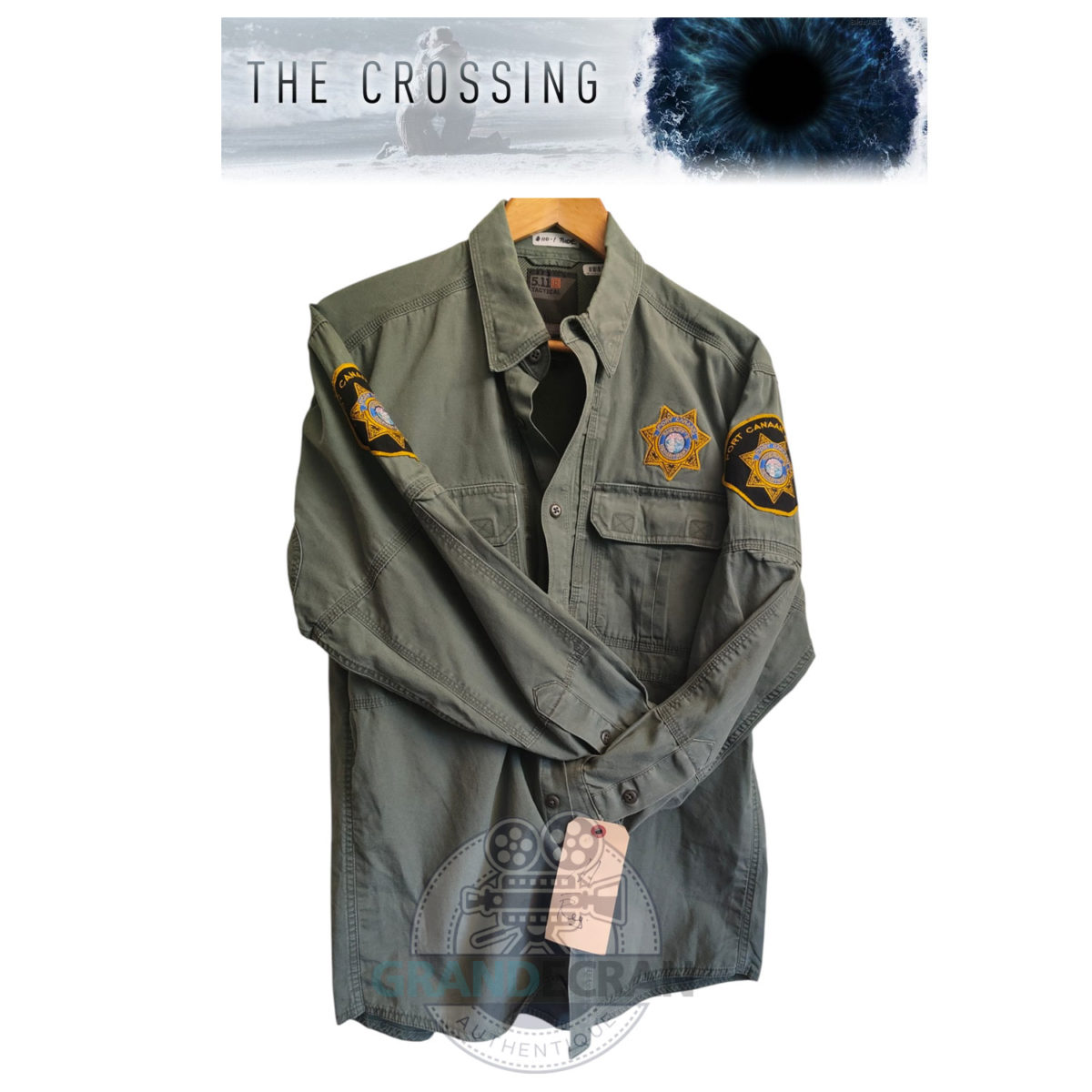 THE CROSSING Jude Port Canaan Sheriff Shirt Original Series Prop