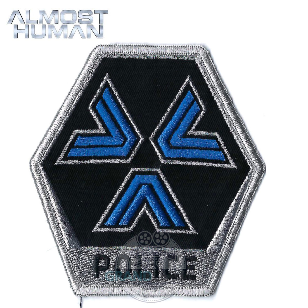 ALMOST HUMAN Police Patch 2 Original Movie Prop