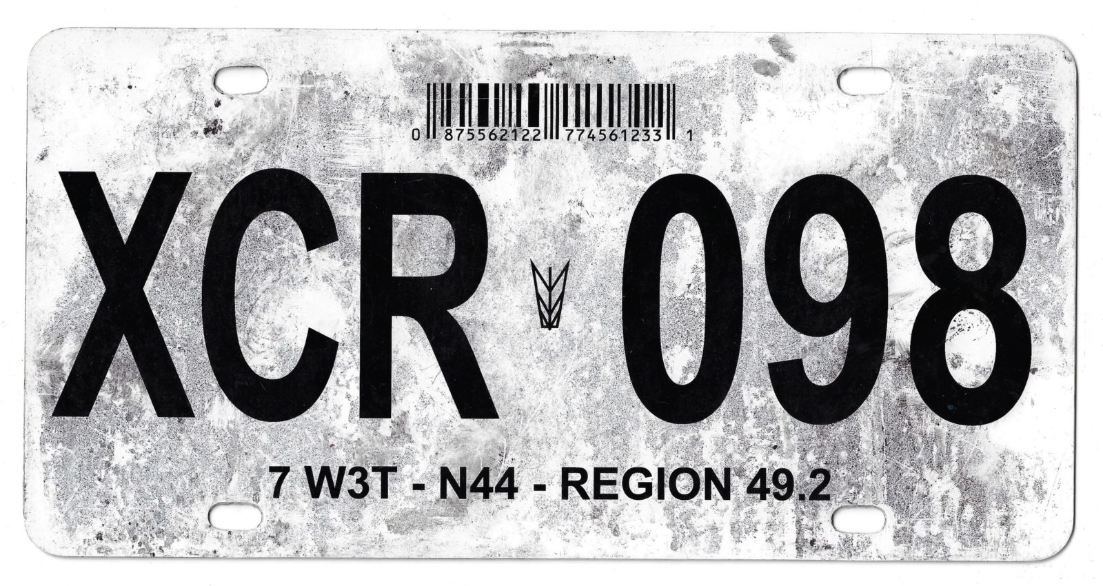 MUTANT X Marvel TV Series License Plate TV Prop – Image 4