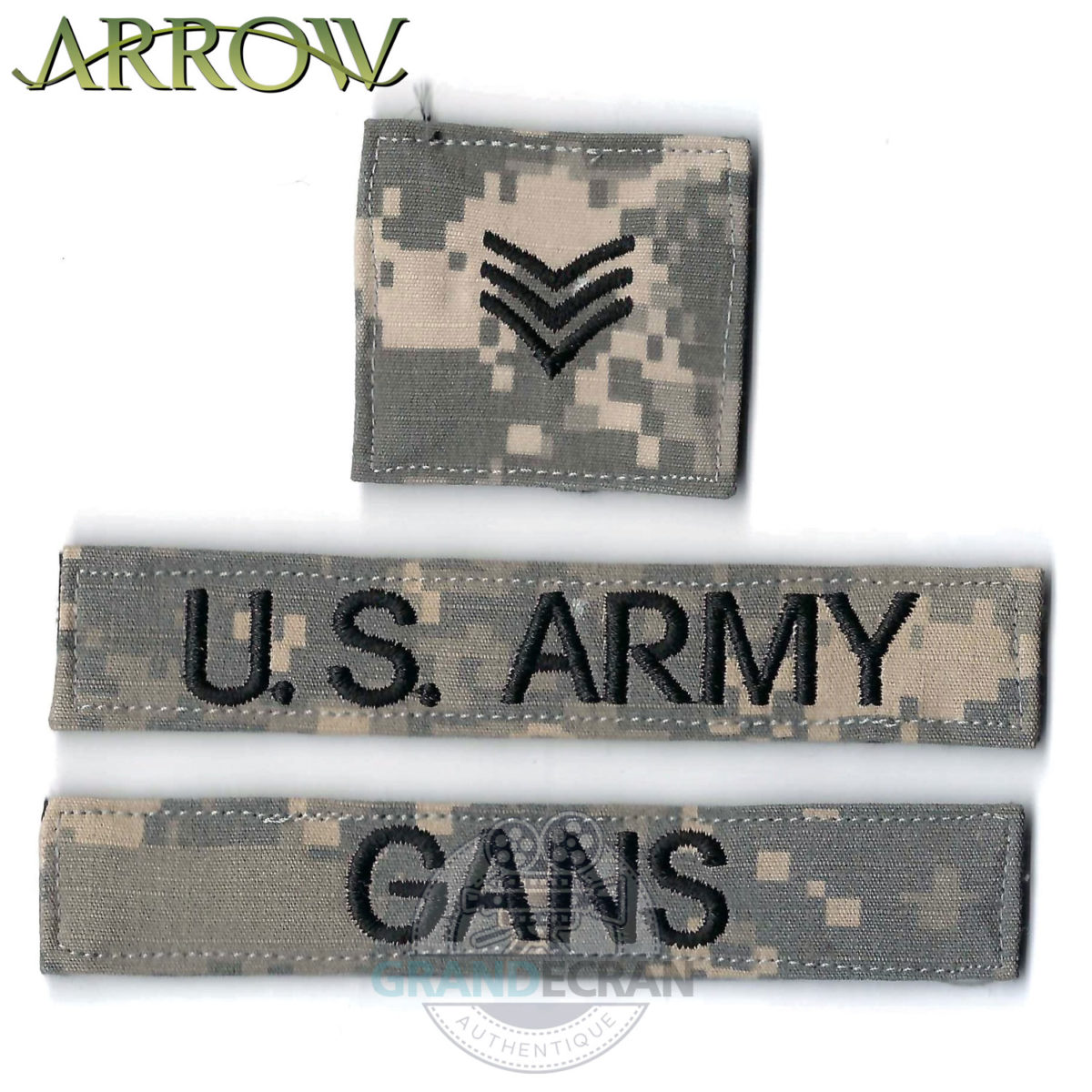 ARROW GANS Us Army Patches Original Series Prop