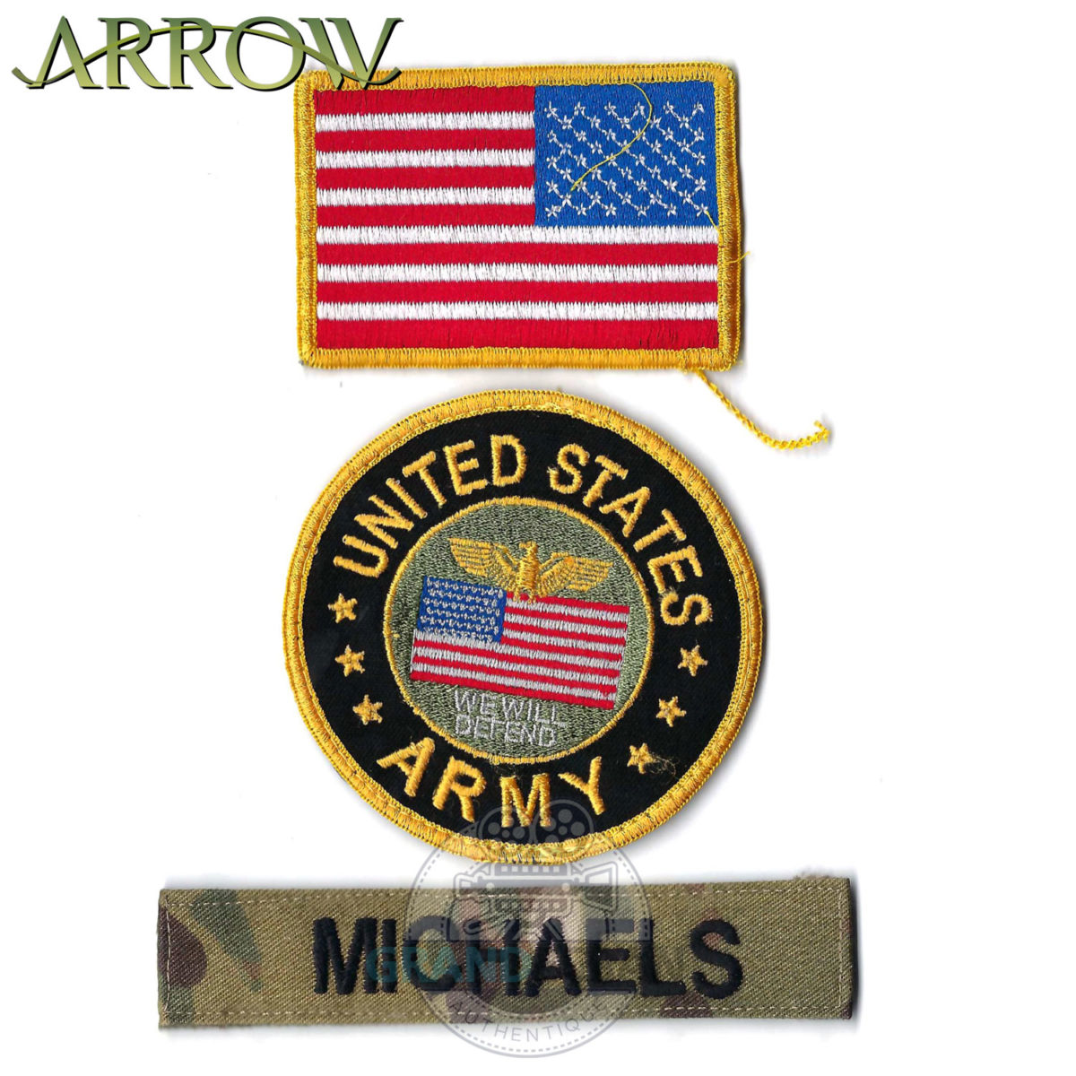 ARROW LYLA MICHAELS US Army Patches Original Series Prop