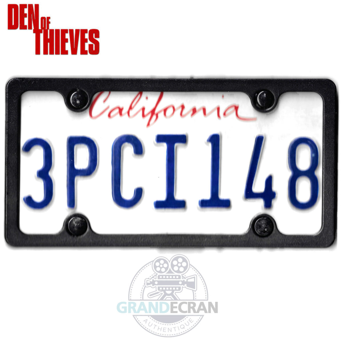 DEN OF THIEVES Debbie Lincoln MKZ License Plate Movie Prop