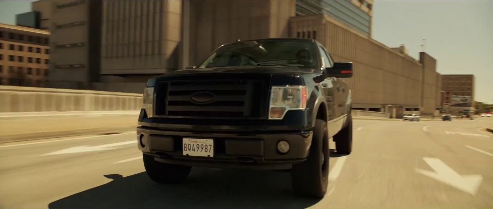 DEN OF THIEVES Gerard Butler Ford F-150 License Plate Movie Prop – Image 2