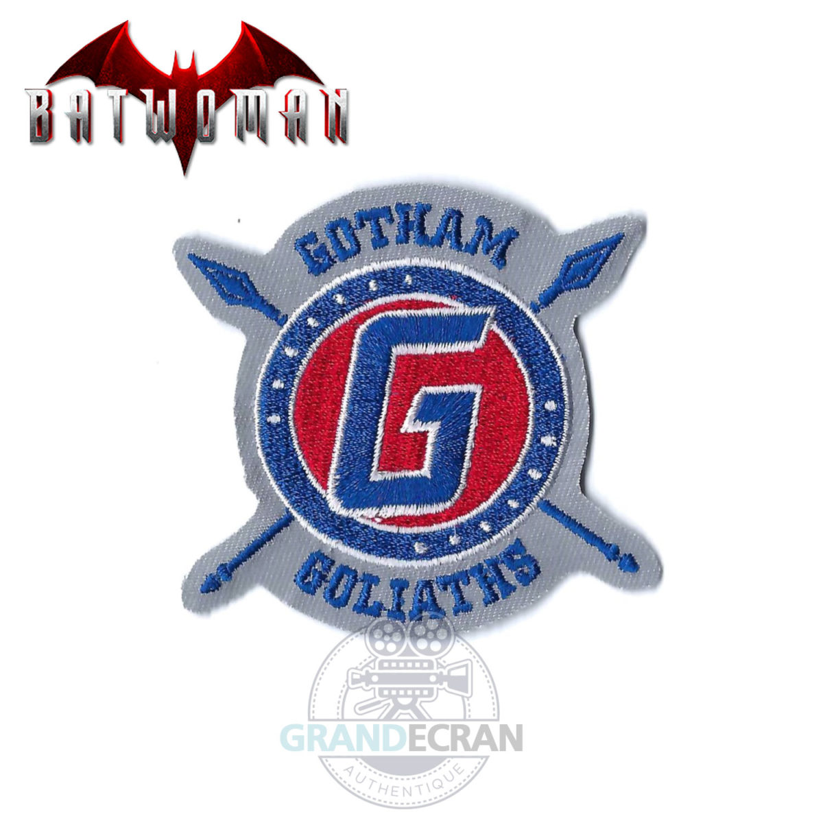 BATWOMAN Gotham Goliaths Patch Original TV Prop