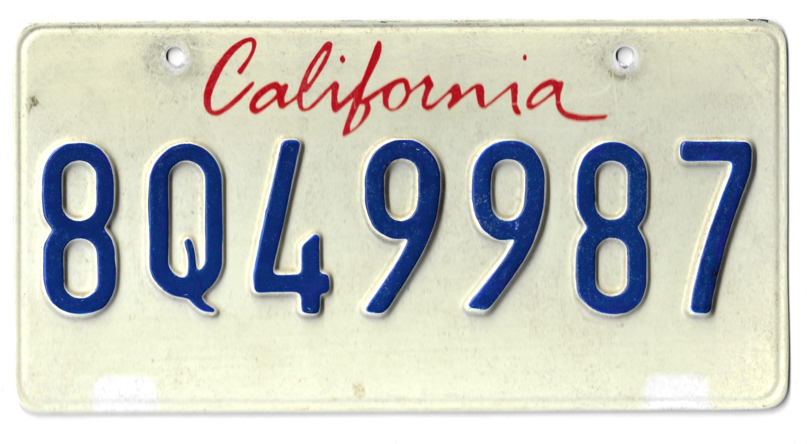 DEN OF THIEVES Gerard Butler Ford F-150 License Plate Movie Prop – Image 3