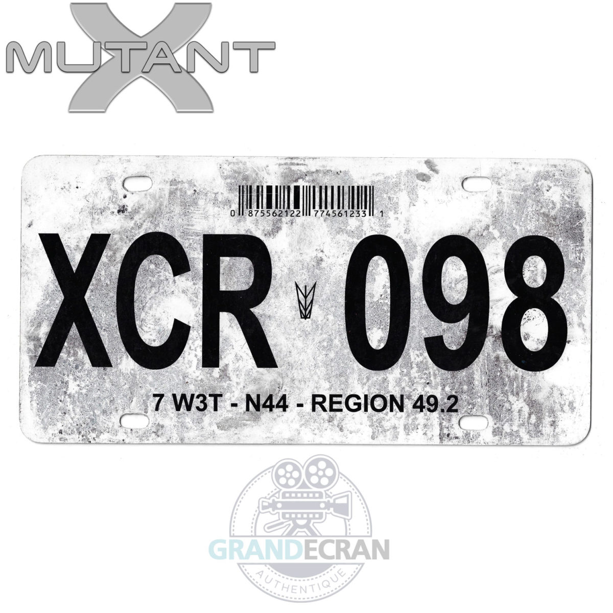 MUTANT X Marvel TV Series License Plate TV Prop