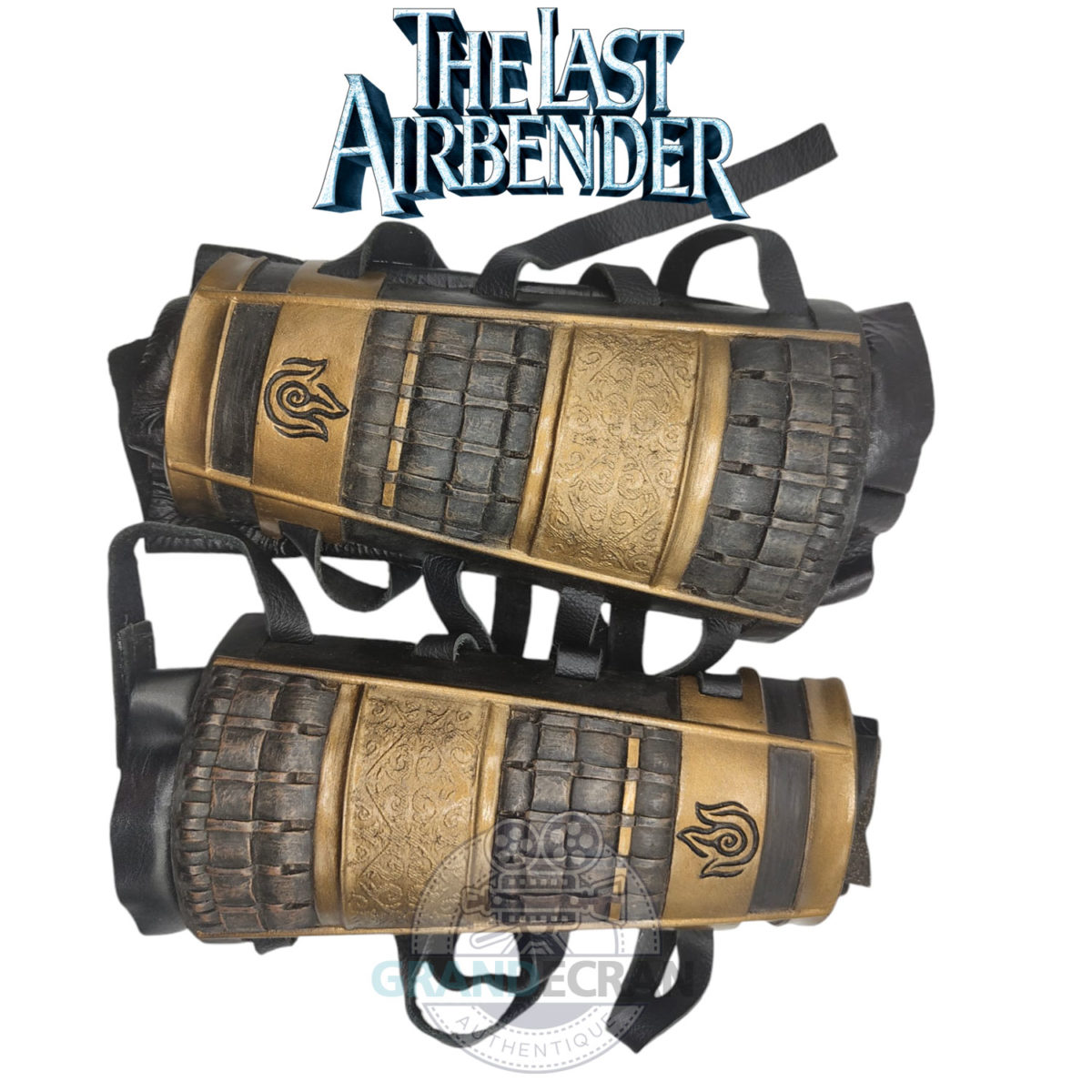 THE LAST AIRBENDER Fire Nation Vambraces Original Movie Prop