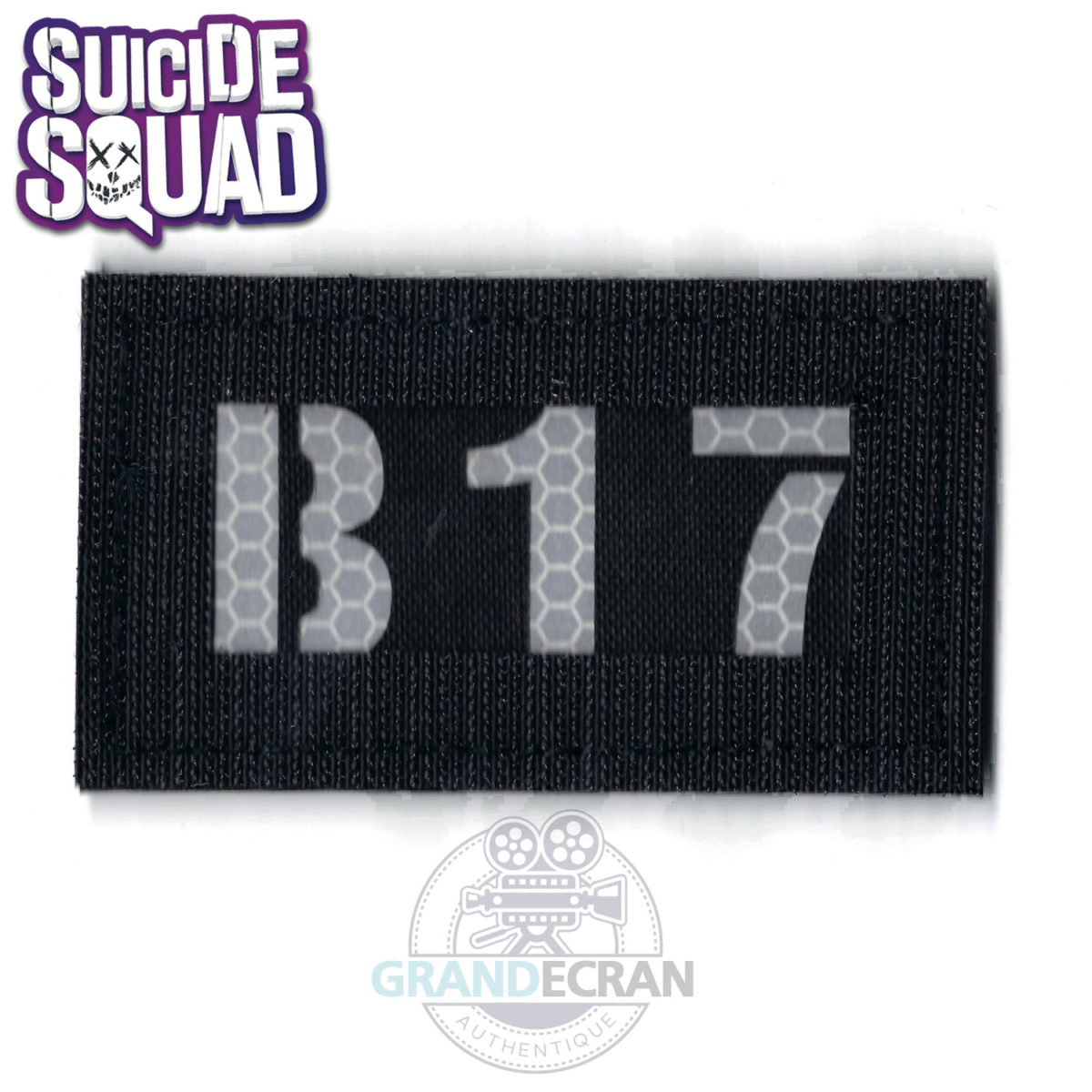SUICIDE SQUAD Belle Reve Patch B17 Screen Used Original Movie Prop