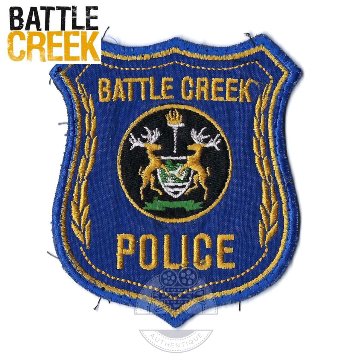 BATTLE CREEK Police Patch TV Series Original Prop