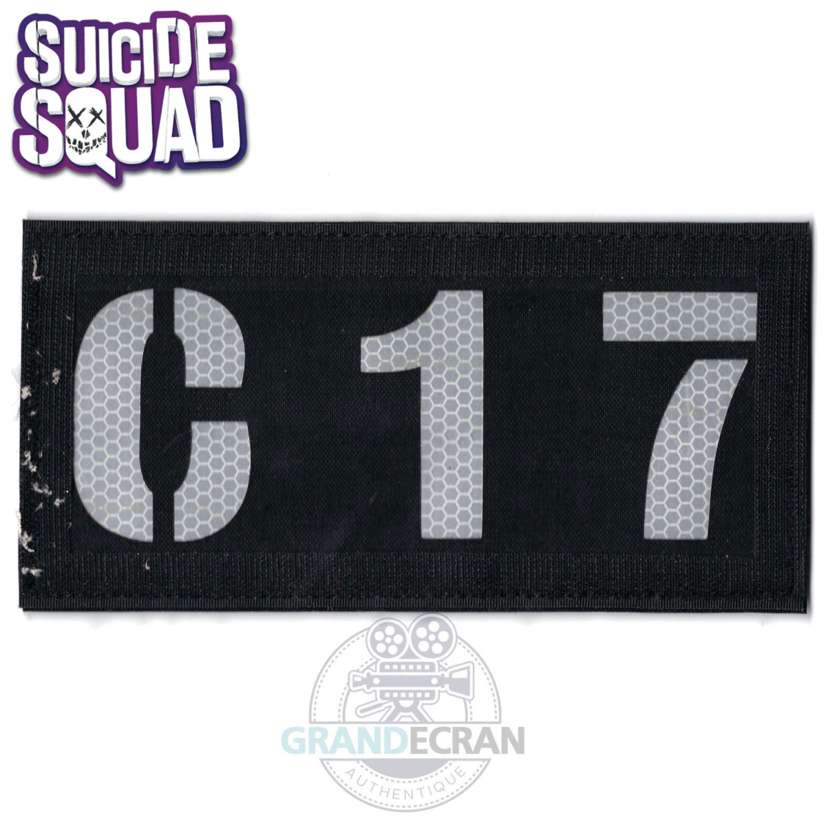 SUICIDE SQUAD Belle Reve Guard C17 Patch Screen Used Original Movie Prop