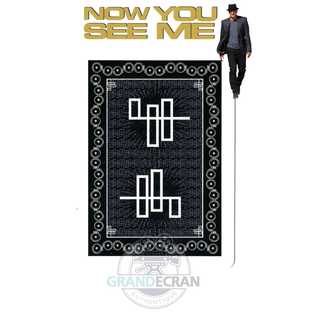 NOW YOU SEE ME Four Horseman Playing Card Original Movie Prop