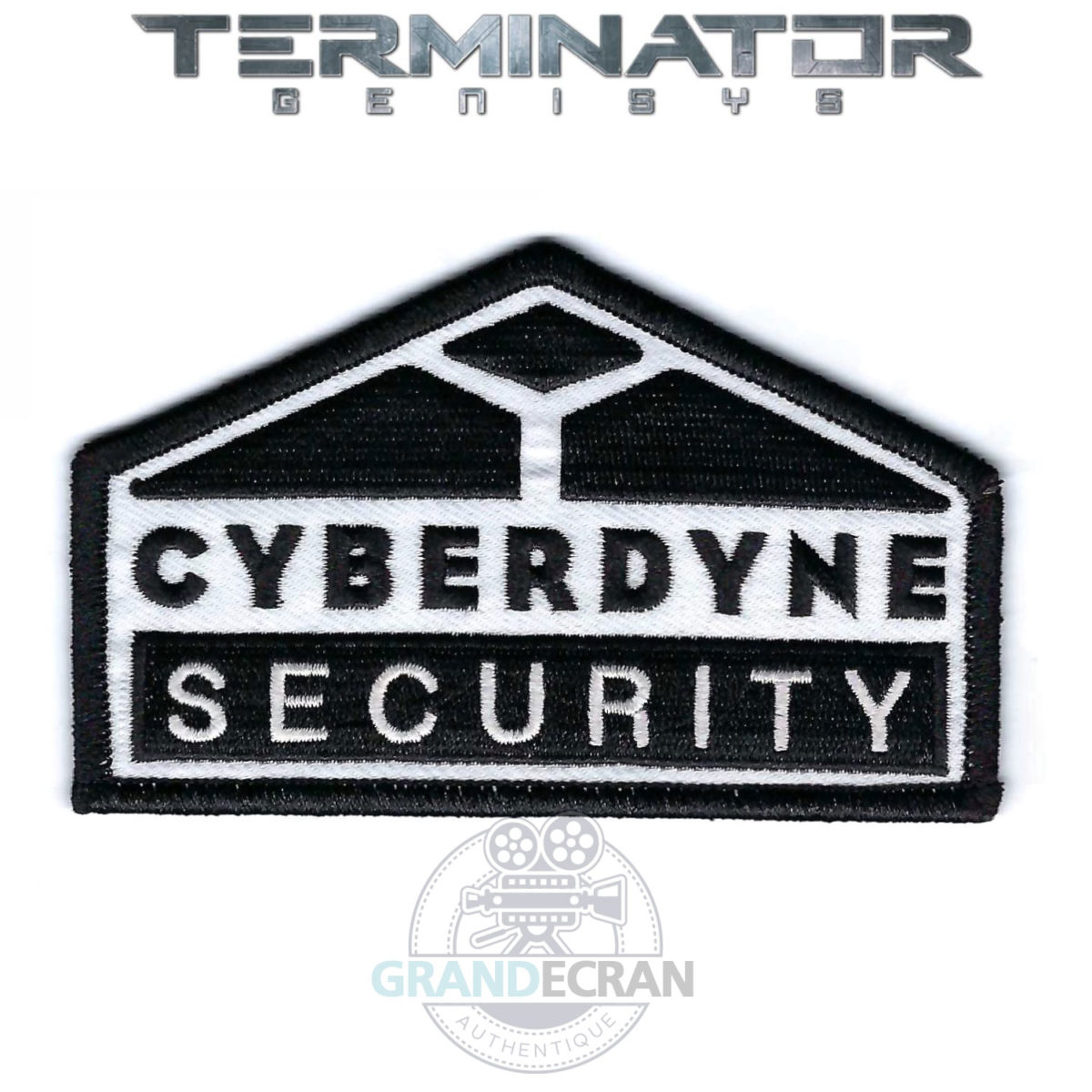 TERMINATOR GENISYS Cyberdyne Patch Original Costume Ultra Rare Prop