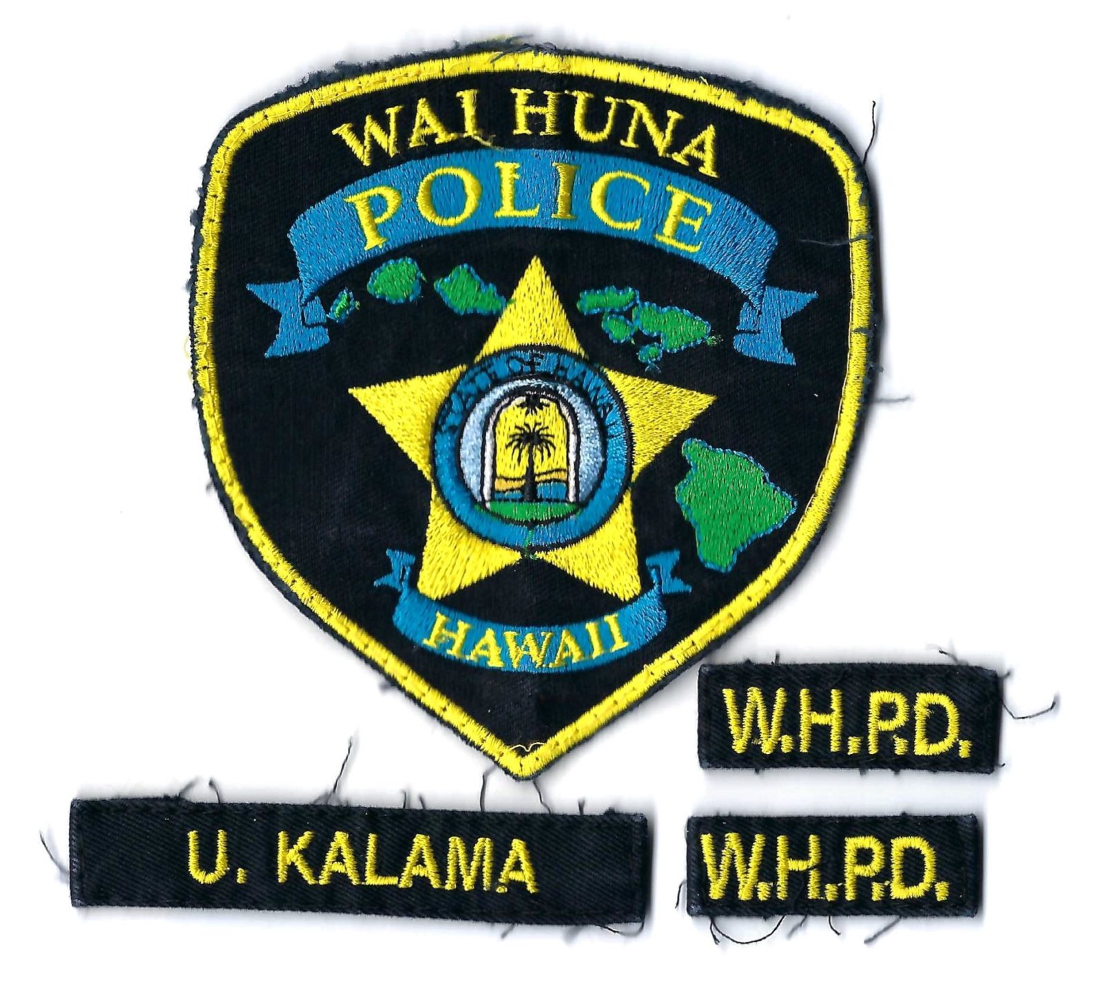 I KNOW WHAT YOU DID LAST SUMMER TV Series Hawaii Kalama Police Patch Prop – Image 4