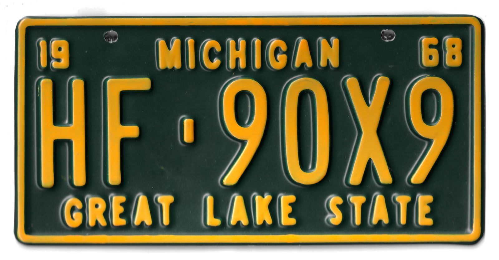 SPARKLE Emma's License Plate Original Movie Prop – Image 3