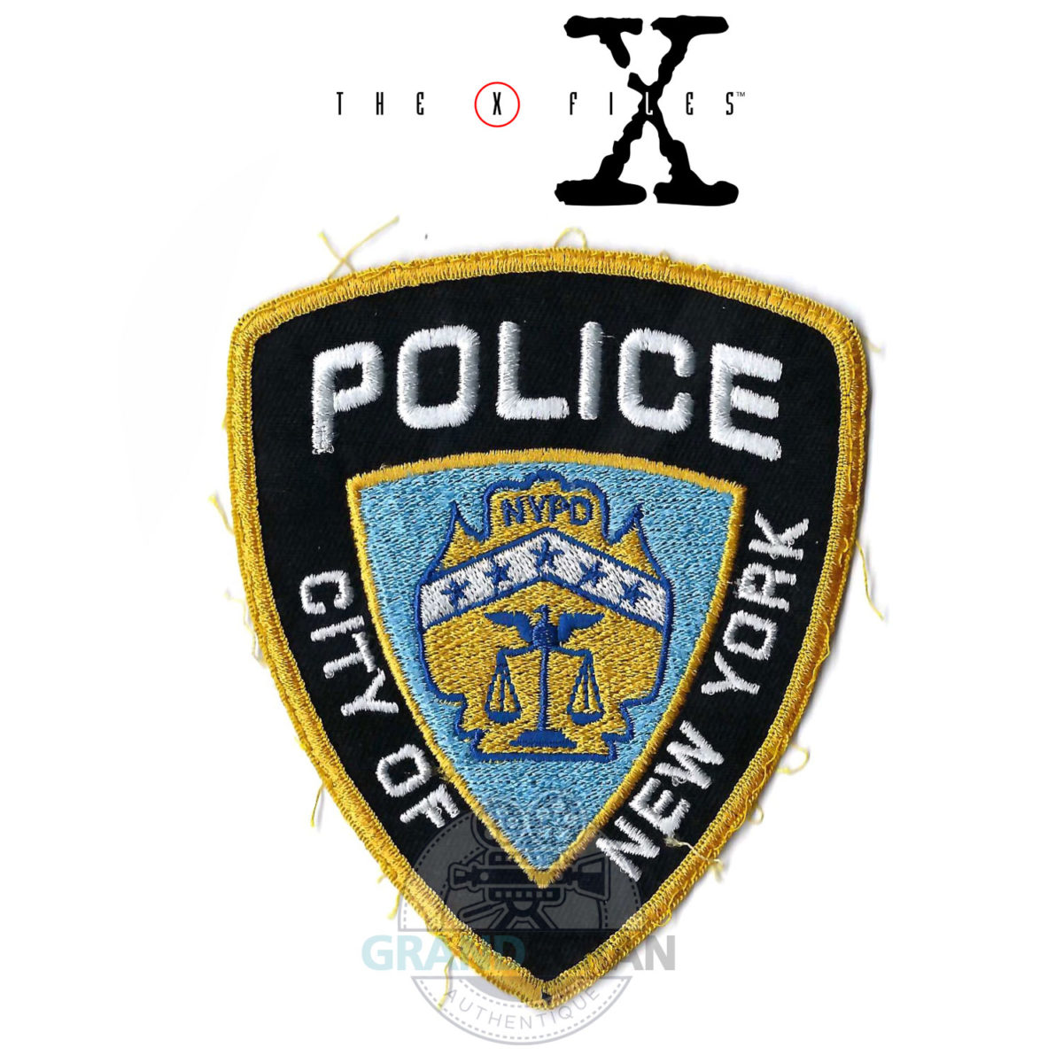 THE X-FILES Season 11 Police Patch B Original Prop