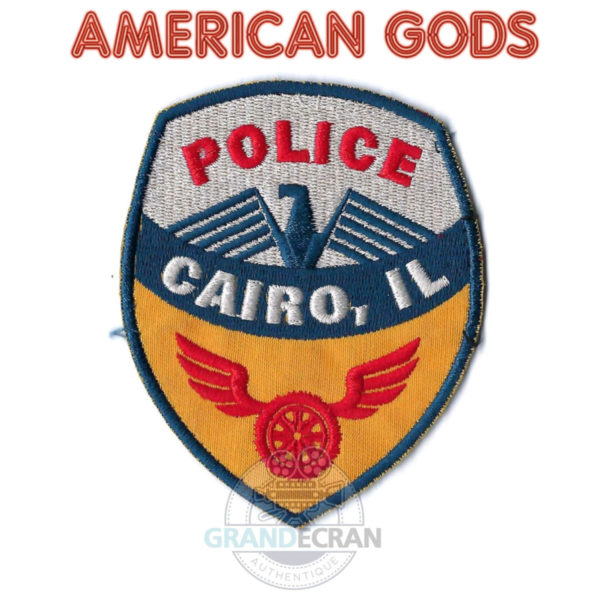 AMERICAN GODS Cairo Police Patch TV Series Prop