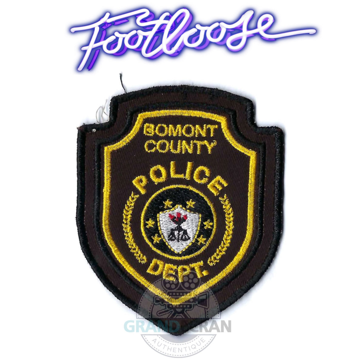 THE X-FILES Season 11 Police Patch C Original Prop (Copie)