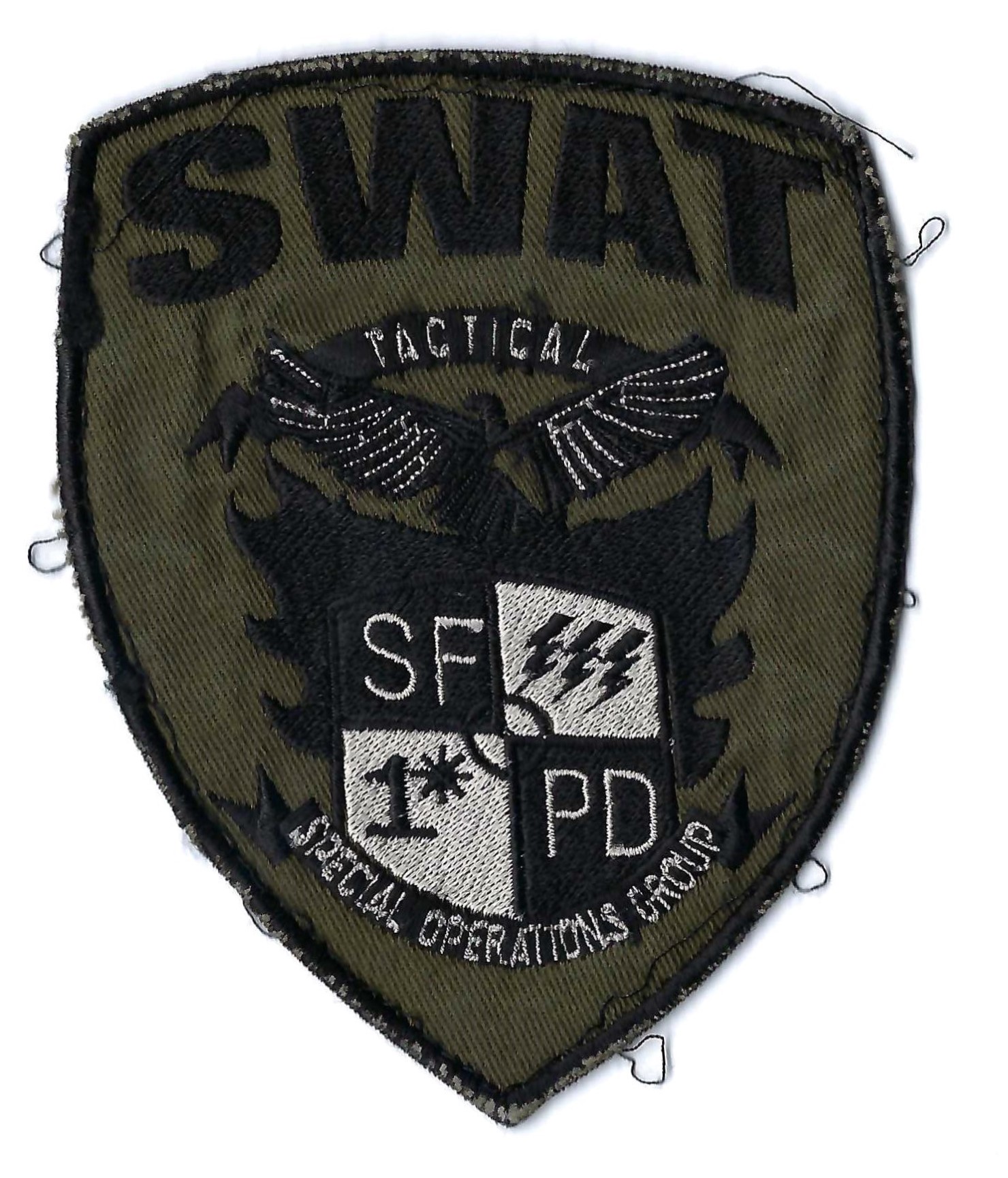 VENOM Swat Tactcial Patch Screen Used Original Movie Prop – Image 2