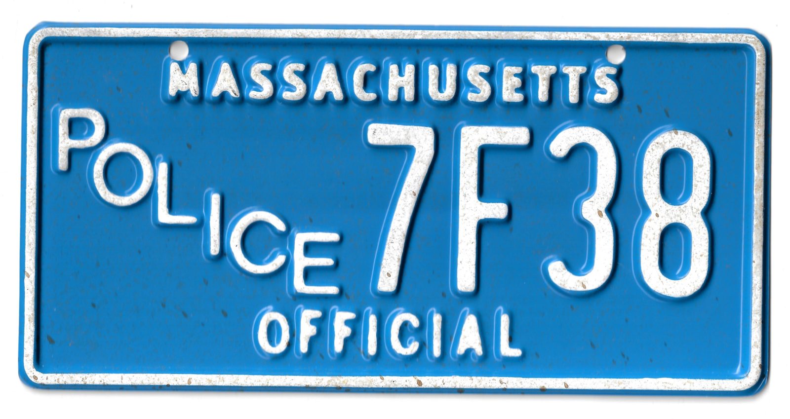 THE CONJURING PT 3 Police MA License Plate Original Movie Prop – Image 3