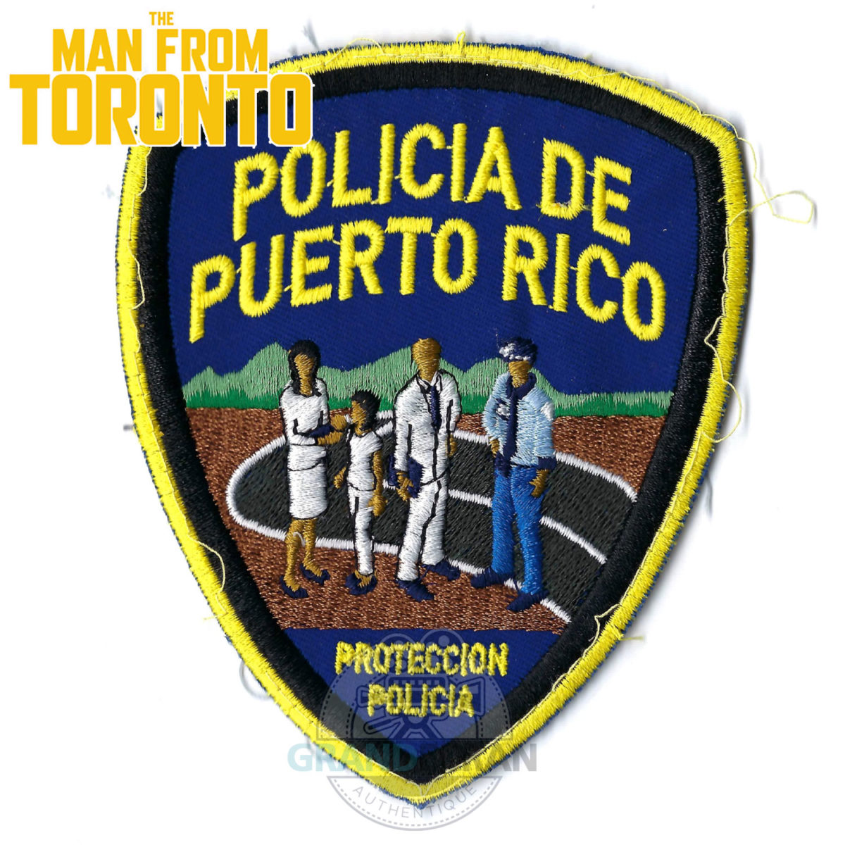 THE MAN FROM TORONTO Puerto Rico Patch Original Prop