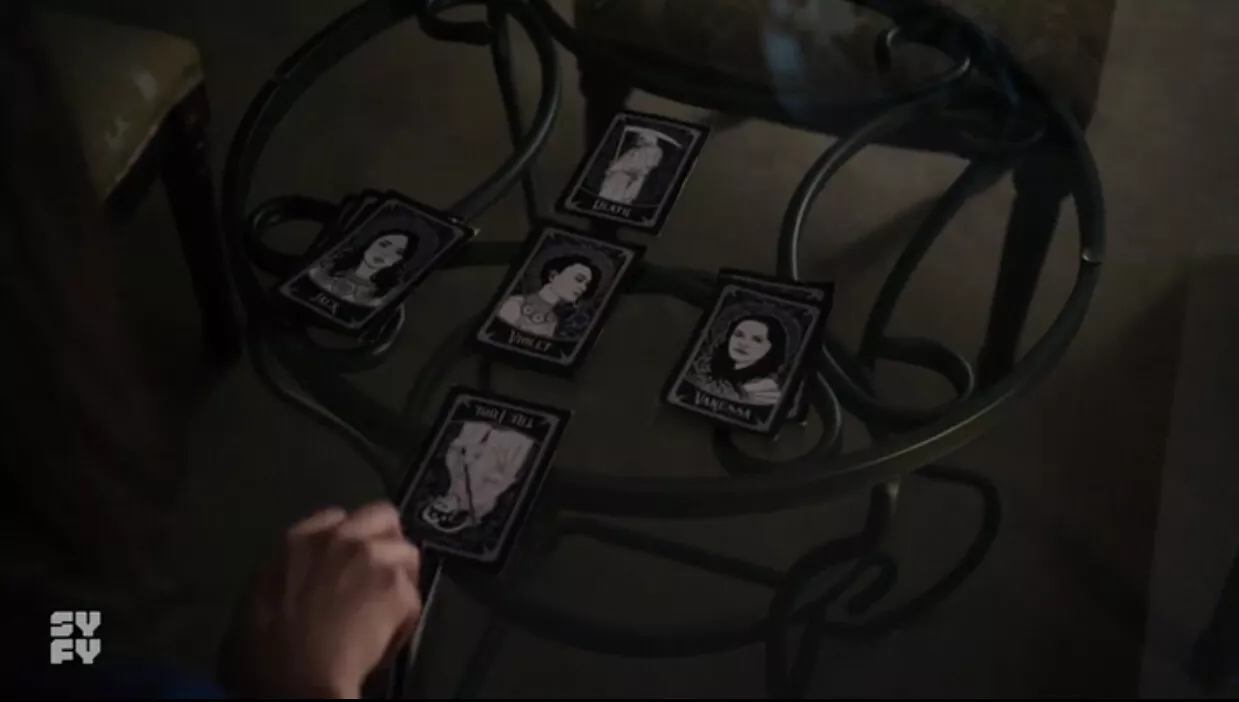 VAN HELSING Tarot Cards Set of 5 TV Series Original Prop – Image 3