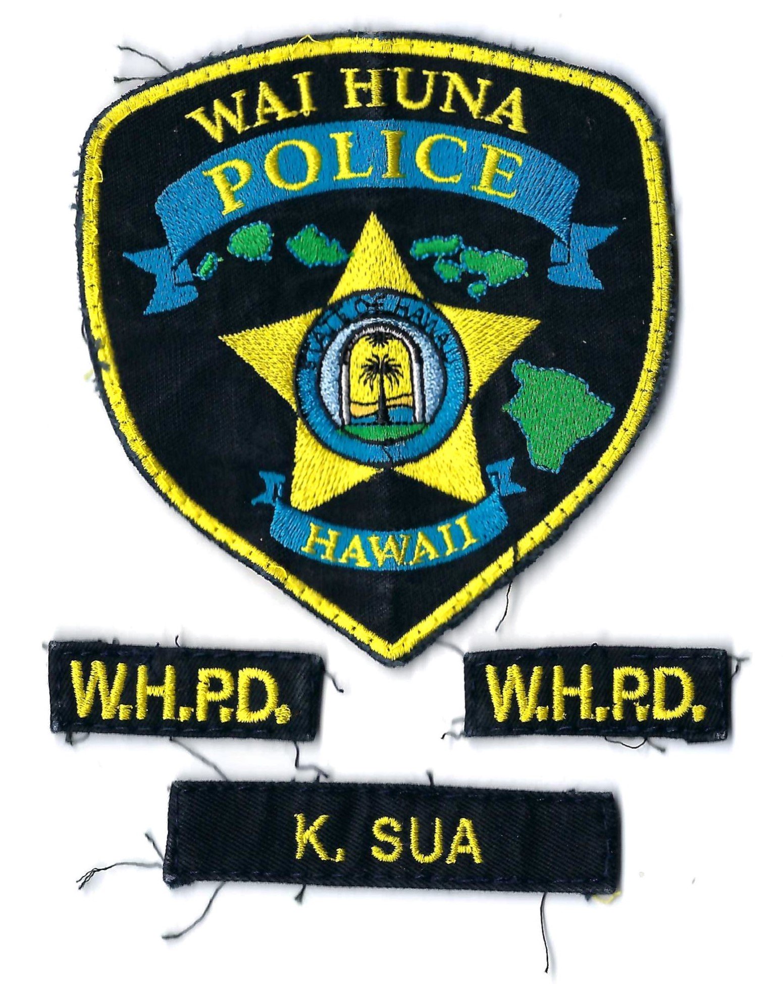 I KNOW WHAT YOU DID LAST SUMMER TV Series Hawaii SUA Police Patch Prop – Image 2