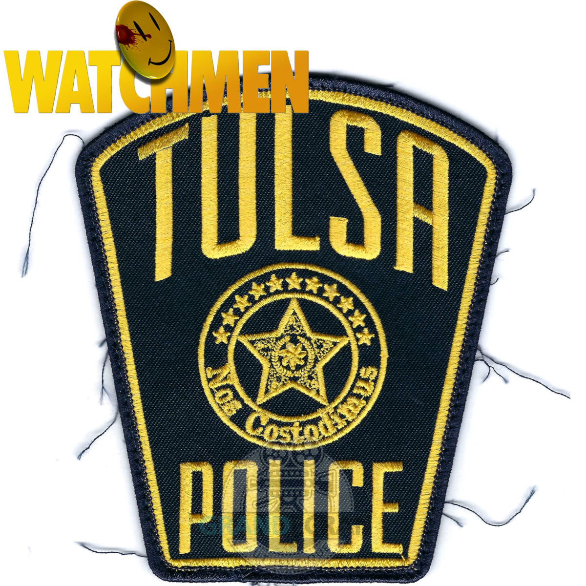 WATCHMEN Tulsa Police Original TV Series Screen Used Prop
