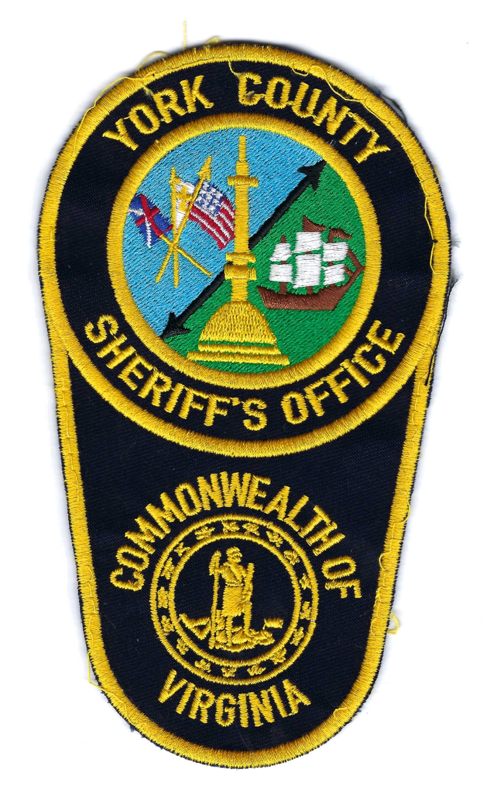 THE MAN FROM TORONTO York Sheriff Patch Original Prop – Image 3