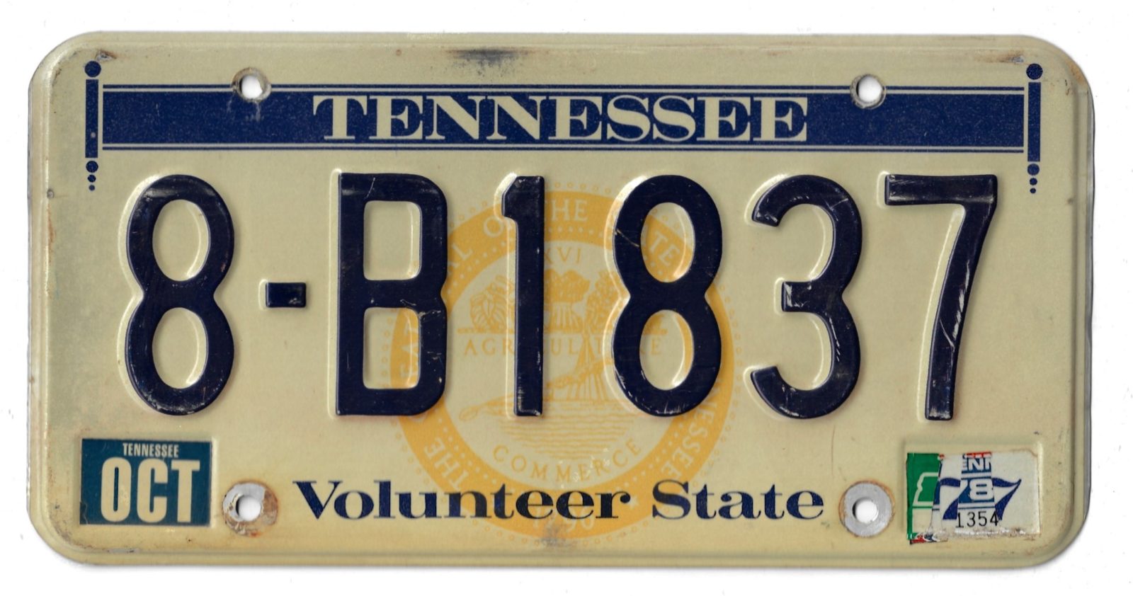 1977 TENNESSEE 8-B1837