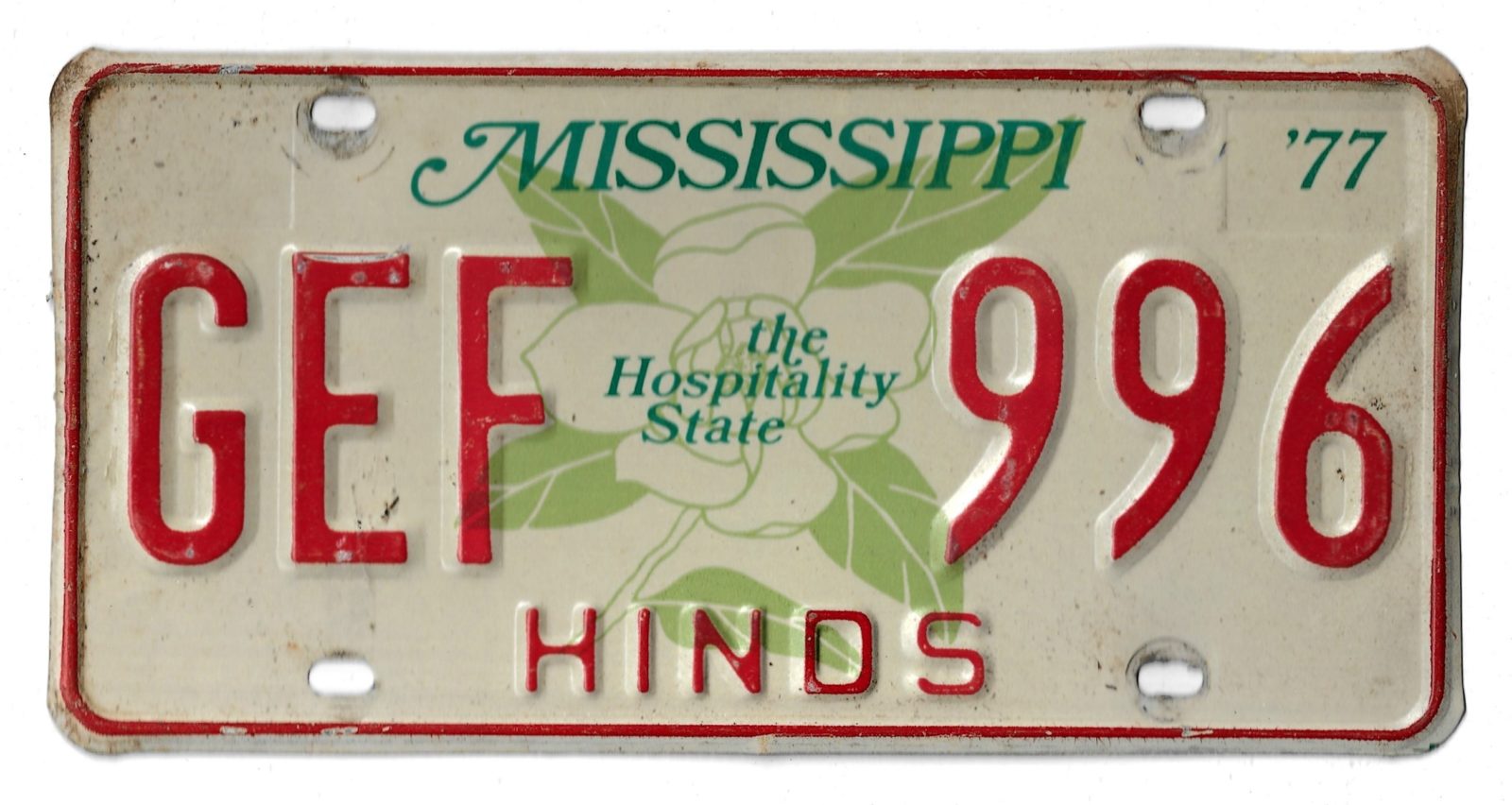 1977 MISSISSIPPI GEF 996