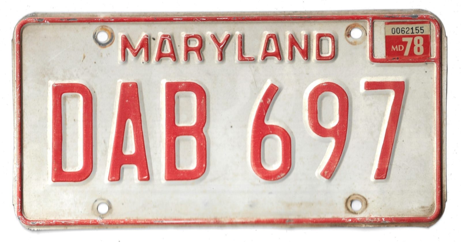 1978 MARYLAND DAB 697