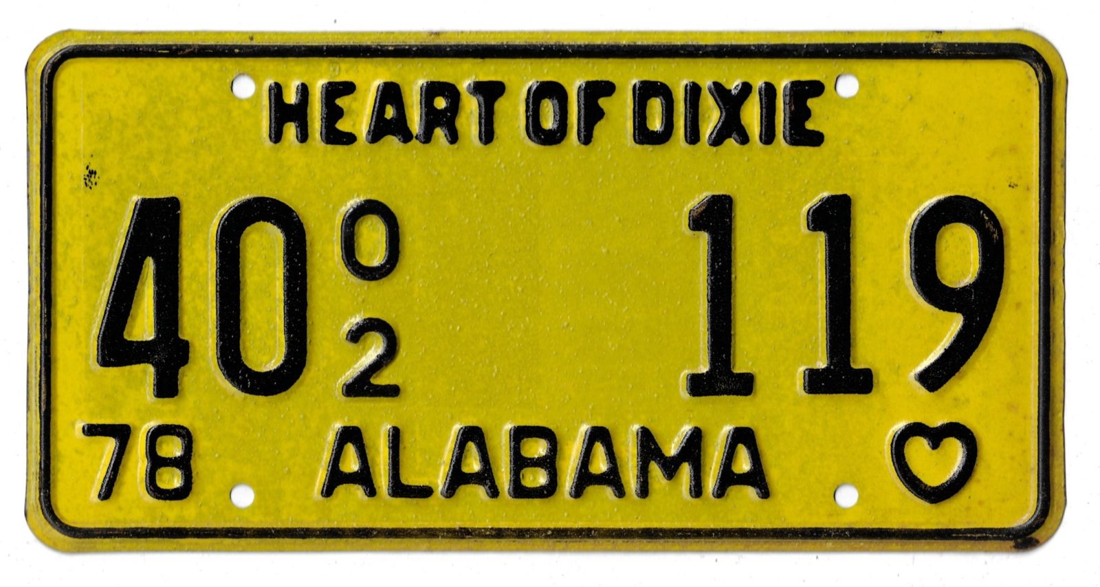 1978 ALABAMA 4002119